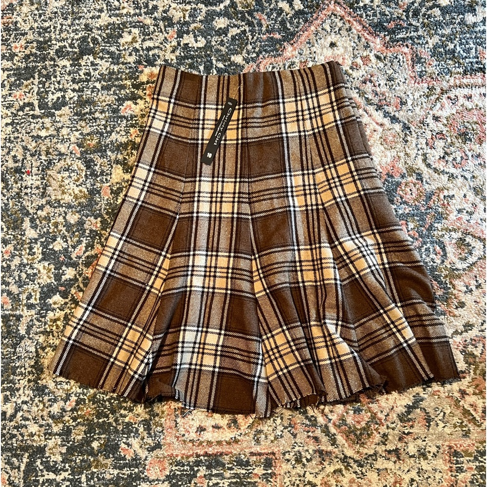 Christy Girl Plaid Skirt